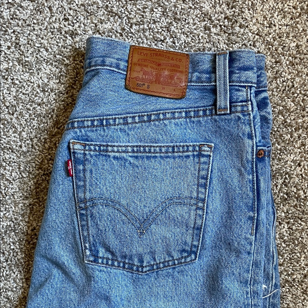 Levi's Classic Straight Jeans in Light Blue